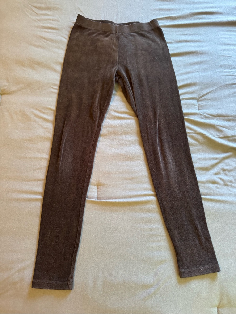 No Boundaries Black Velour Leggings
